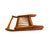 Vintage Danish Modern Teak Folding Magazine Rack | Mid-Century Scandinavian Magazine Stand | Attributed to Ernest Sohn for Etco For Sale - Image 6 of 9