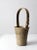 Vintage Frank Polizzi Pottery Basket Vase For Sale - Image 6 of 13