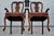 Vintage Set of Six Solid Cherry Queen Anne Style Dining Chairs For Sale - Image 4 of 13