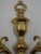 1980s 1980s Pair Colonial Williamsburg Style Brass Lighted Wall Sconces For Sale - Image 5 of 10