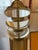 2020s Brass Finish and Lucite Lamp Custom Shade For Sale - Image 5 of 9
