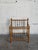 Oak Shoe Rack With Metal Spindles Danish Mid-Century Modern 1970s For Sale In Los Angeles - Image 6 of 9