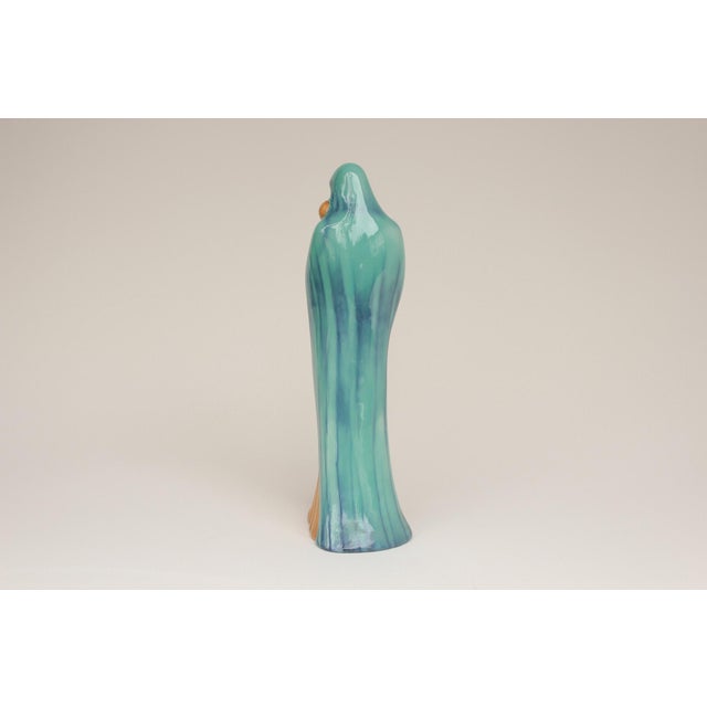 Madonna and Child Ceramic Figure by Alois Schulz for Thomasch Austria, 1950s For Sale - Image 9 of 13