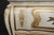 Pair Venetian Style Painted With Travertine Top Night Stands by John Widdicomb For Sale - Image 11 of 12