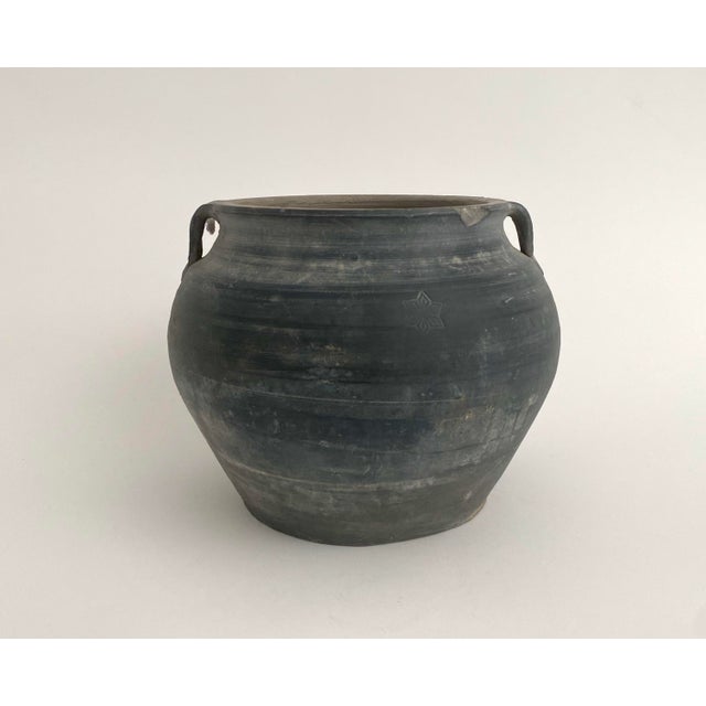 Antique Matte Black Pottery Jug Chairish