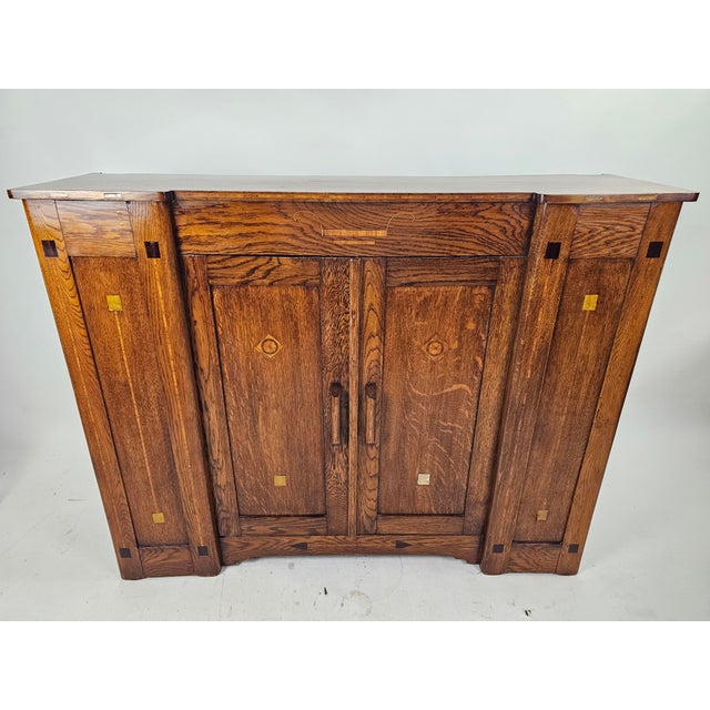 1950s Art Deco Italian Cabinet, 1950s For Sale - Image 5 of 15