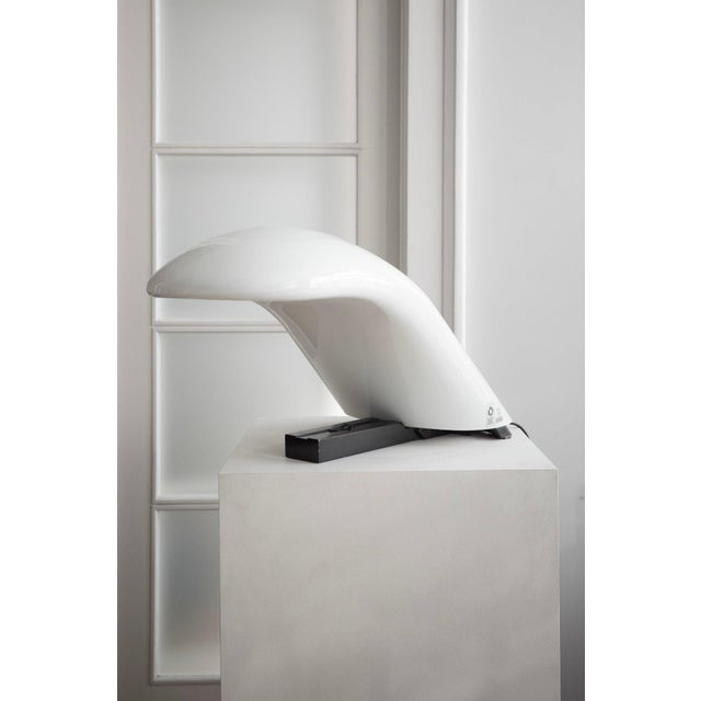 Ibis Murano Glass Table Lamp from Leucos, 1970s For Sale - Image 3 of 10