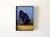 This oil on canvas panel depicts a young boy kneeling on the ground, absorbed in play as he focuses on a small object in...