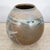 Vintage brown and blue ceramic pottery vase. Great in nearly any setting. Signed beneath.