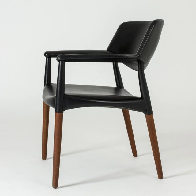 Aksel Bender Madsen Armchair by Aksel Bender Madsen & Ejner Larsen for Willy Beck For Sale - Image 4 of 10