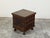 Wood Late 18th Century Oak Box with Faux Drawers, Handles and Carved Scrolls For Sale - Image 7 of 12