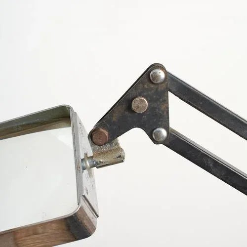 Art Deco Style Anglepoise Table Magnifier by N&B Ltd., 1930s For Sale - Image 4 of 9