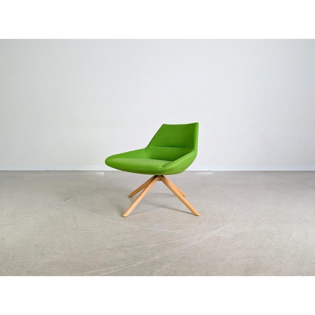 Green Desk Chairs by Christophe Pillet Dunas for Inclass, Set of 3 For Sale - Image 5 of 12