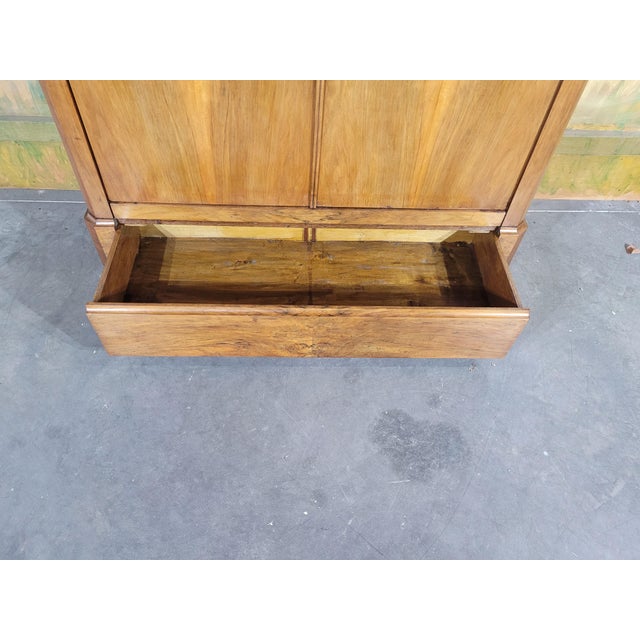 Walnut Wardrobe from Louis Philippe For Sale - Image 11 of 12
