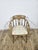 Beige Antique Rustic Captain's Chair, 19th Century For Sale - Image 8 of 11