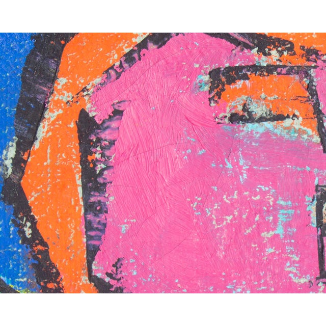 Abstract Oil on Canvas Painting of a Nude Figure by Oravetz For Sale In Indianapolis - Image 6 of 8