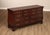 High Quality American Made Mahogany Bombe Triple Dresser Chest with Dovetailed Drawers, Including One with Jewelry Tray,...