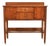 Stickley Brothers Style Antique Mission Oak Arts & Crafts Sideboard Buffet or Bar Cabinet, Circa 1910 For Sale