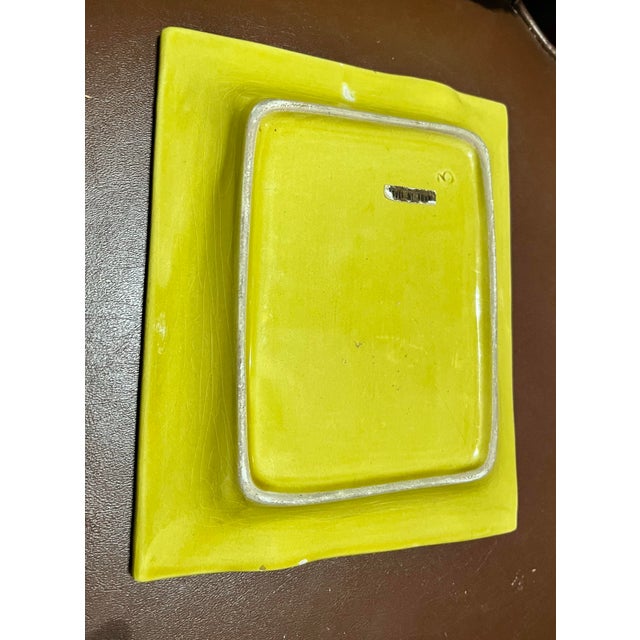 1970s Italian Ceramic Ashtray Catchall With Greek Design For Sale - Image 5 of 5