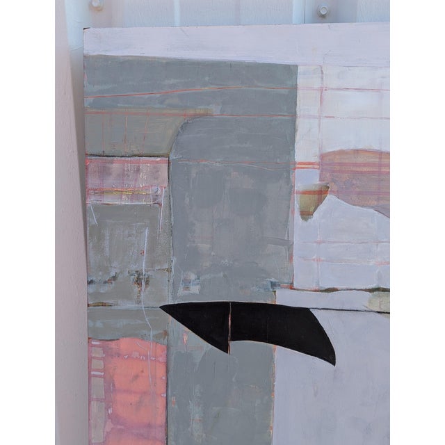 2020s Kristen Anton “Mr. Melville’s Kitchen” Contemporary Pastel Toned Abstract Still Life Painting, 2024 For Sale - Image 5 of 11