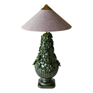Manises Gaia Green Lamp by Can Betelgeuse Studio For Sale