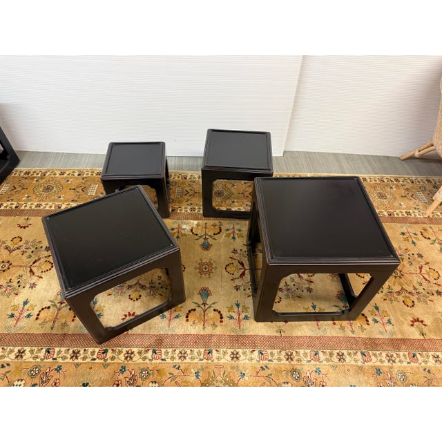 Modular Padoga Stacking Box Shelves, Set of Five For Sale In San Francisco - Image 6 of 12