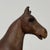 VTG Carved Wood 4" Saddle Bred Horse Weanling 3d Equine Folk Art Grand Walnut For Sale - Image 12 of 12