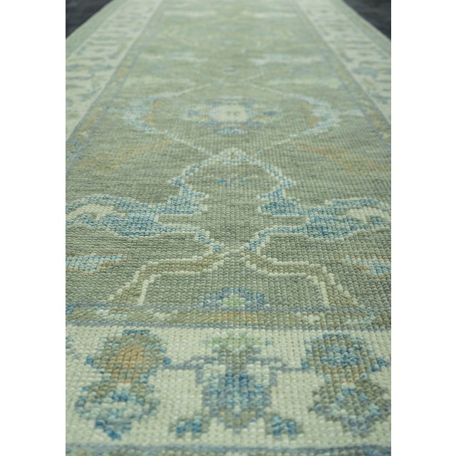 Turkish Oushak Rug 2'11" x 9'7" #19124 Explore a curated collection of hallway runners, wool rugs, and handmade...