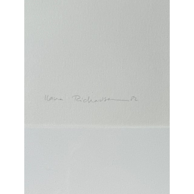 "Daffodils & Legwarmers" 5/35 Silkscreen Limited Edition by Ilana Richardson For Sale In Miami - Image 6 of 9