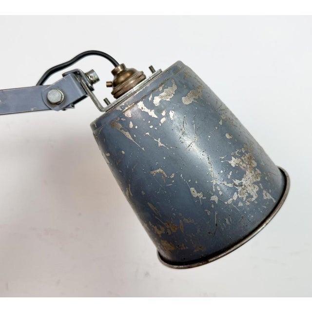 Vintage Industrial Adjustable Table Lamp from Memlite, 1960s For Sale - Image 13 of 18