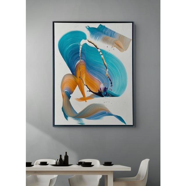 Nikolaos Schizas Contemporary Abstract Mixed Media on Wood "Delirium" by Nikolaos Schizas For Sale - Image 4 of 5