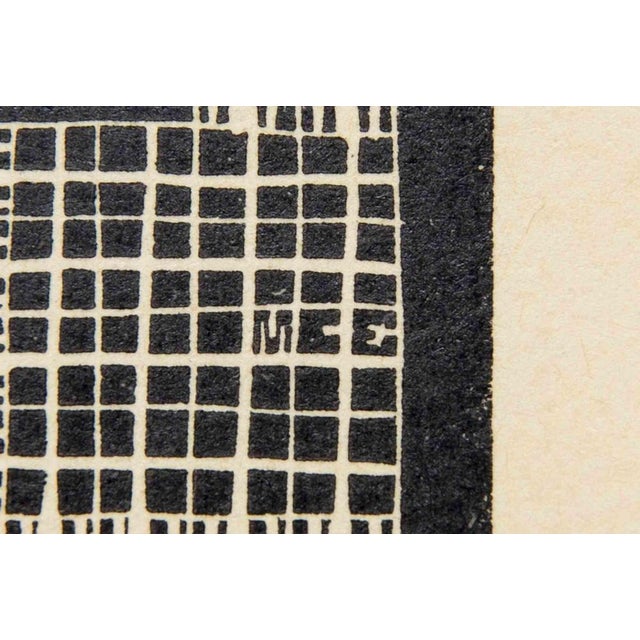 Woodcut print realized by escher in 1931. It belongs to the series "emblemata". Monogrammed in the plate upper right....