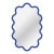 Large Contemporary Oval Wall Wavy Mirror – Hvyli Oval 90 For Sale