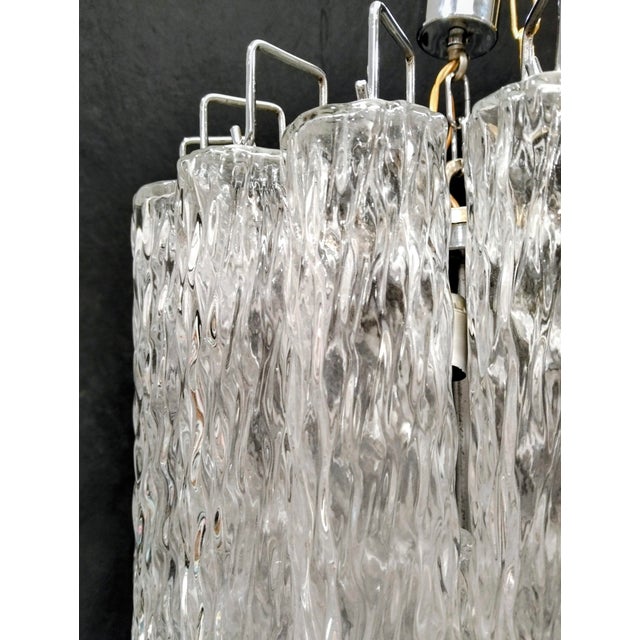 Chandelier with Tubes from VeArt, 1960s For Sale - Image 6 of 9