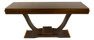 Art Deco French Console Table in Rosewood, 1930s