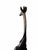 Brown Large 20th Century Large Hand-Carved Wooden Giraffe Sculpture, 85” Tall For Sale - Image 8 of 12