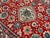 Textile Red Persian Karaja Medallion Hand-Knotted Wool Rug - 4'0" X 7'2" For Sale - Image 7 of 12
