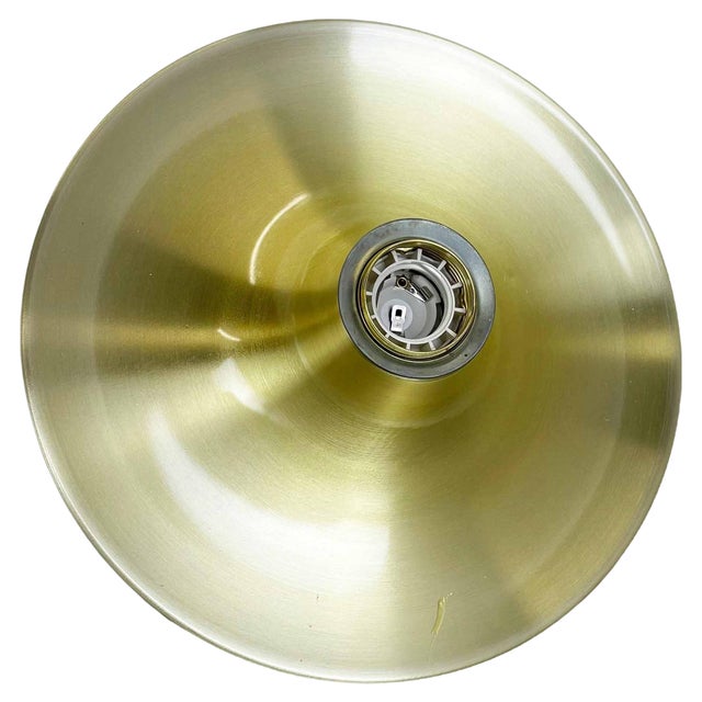 Silver Disc Wall Light by Charlotte Perriand for Honsel, Germany, 1970s For Sale