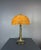 Mid-Century Pencil Reed Rattan Bamboo and Brass Table Lamp, 1970s For Sale - Image 6 of 17