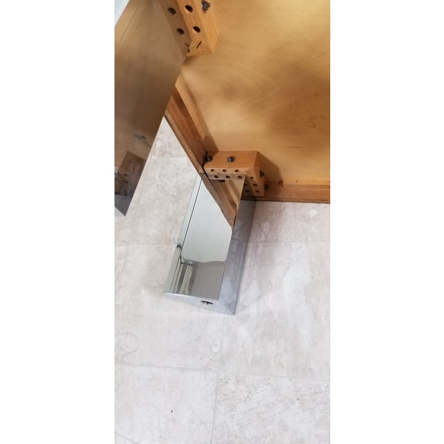 Yellow Burl Wood Coffee Table For Sale - Image 8 of 12