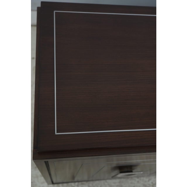 Lexington Modern Design Mahogany Credenza Console For Sale - Image 10 of 18