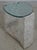 Maitland - Smith Pair Maitland Smith Modern Design Marble & Glass End Tables For Sale - Image 4 of 13