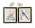 A lovely pair of framed ornithological prints by Chelsea House. Features a wood grouse and a blue & yellow macaw from...
