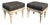 Vintage Ottomans or Foot Rests in French Provincial Style a Pair For Sale