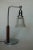 Art Deco Desk Table Lamp W/ Bell Shaped Glass Shade For Sale - Image 9 of 10