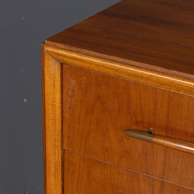 Italian Credenza with Brass Handles, 1950s For Sale - Image 9 of 13