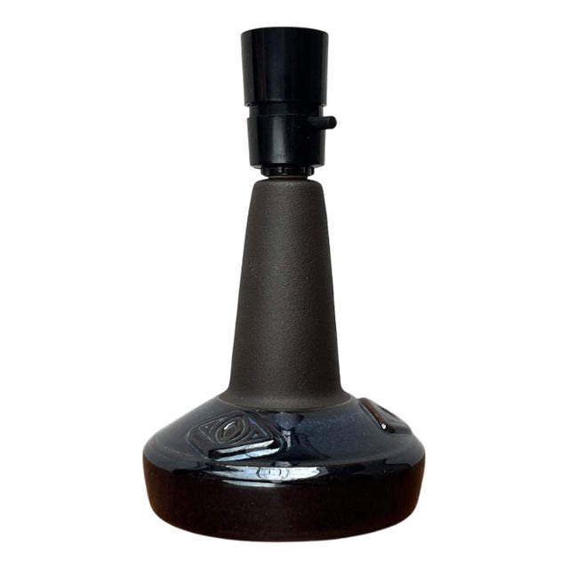Mid-Century Danish Studio Pottery Table Lamp by Einar Johansen for Søholm, 1960s For Sale