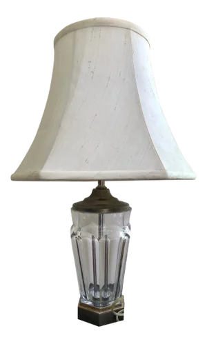 Cut Glass Table Lamp