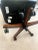 Late 20th Century Executive Kimball International Executive Black Leather Office Desk Chair Excellent Mint Condition For Sale - Image 5 of 10