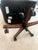 Late 20th Century Executive Kimball International Executive Black Leather Office Desk Chair Vintage Excellent Condition For Sale - Image 5 of 10